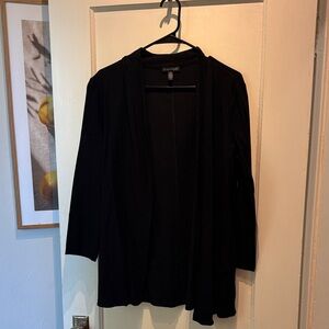 Black Open Front blazer - Eileen fisher